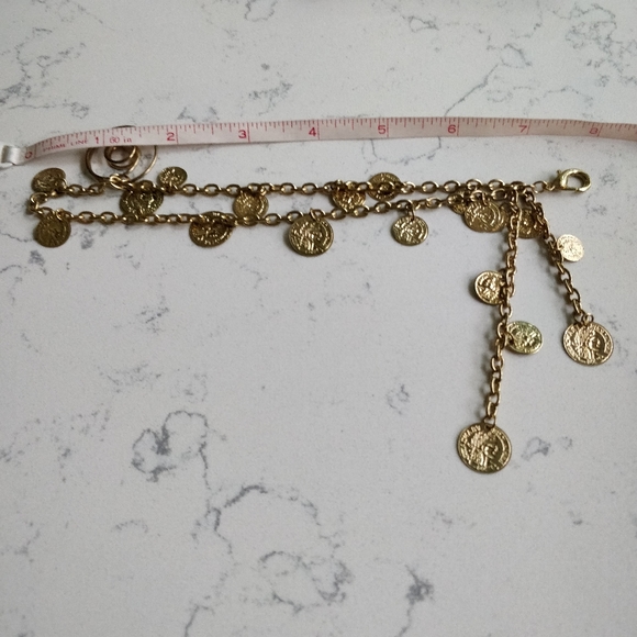 (3/$15) Vintage coin detail bracelet - Picture 3 of 7